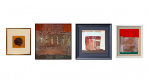 4 Precious Works By Indonesian Abstract Art Pioneer: Ahmad Sadali | GLOBAL AUCTION