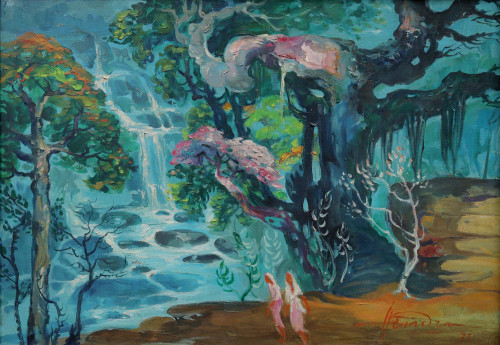 Hendra Gunawan's 'Waterfall' And 'Dapur Pejuang' | GLOBAL AUCTION