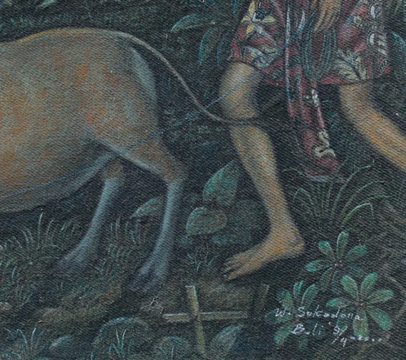 Wayan Sukadana ~ Cowherd (Gembala Sapi) | GLOBAL AUCTION