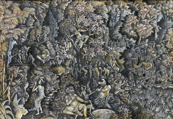 Ida Bagus Made Nadera ~ Ramayana Story | GLOBAL AUCTION