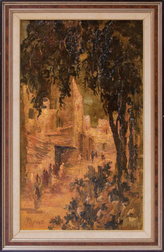 Menno Van Meeteren Brouwer ~ Borobudur Village | GLOBAL AUCTION