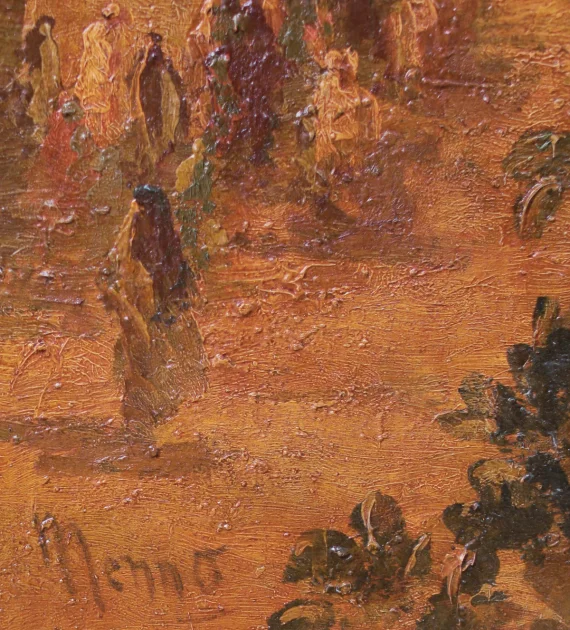 Menno Van Meeteren Brouwer ~ Borobudur Village | GLOBAL AUCTION