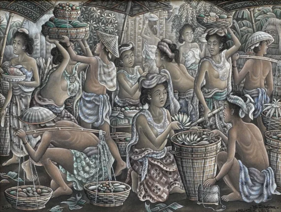 I Wayan Tohjiwa ~ Market Day | GLOBAL AUCTION