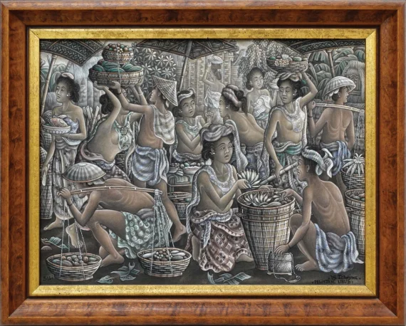 I Wayan Tohjiwa ~ Market Day | GLOBAL AUCTION