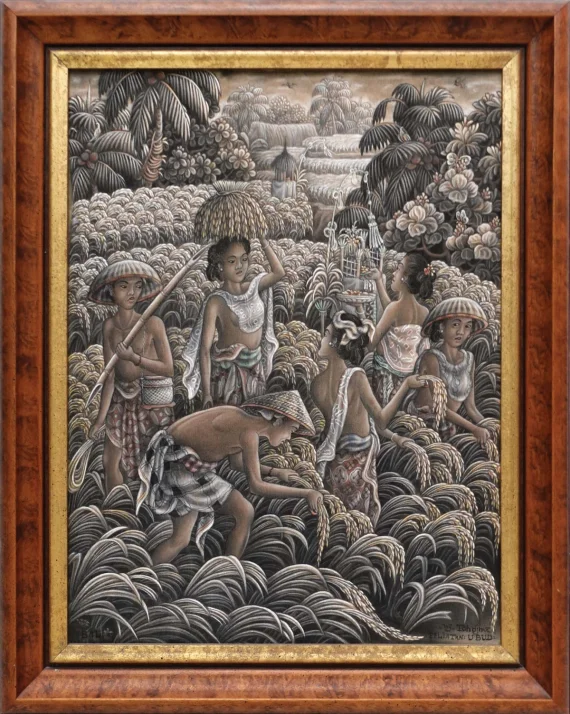I Wayan Tohjiwa ~ Harvesting Rice | GLOBAL AUCTION