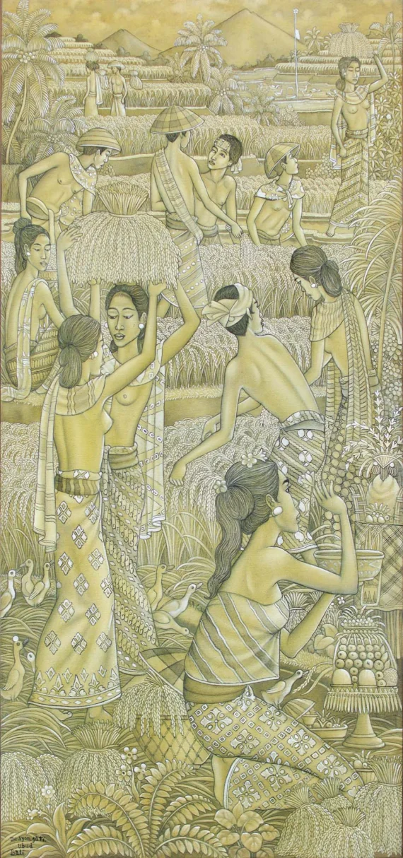I Dewa Nyoman Jati ~ Harvest (Panen) | GLOBAL AUCTION