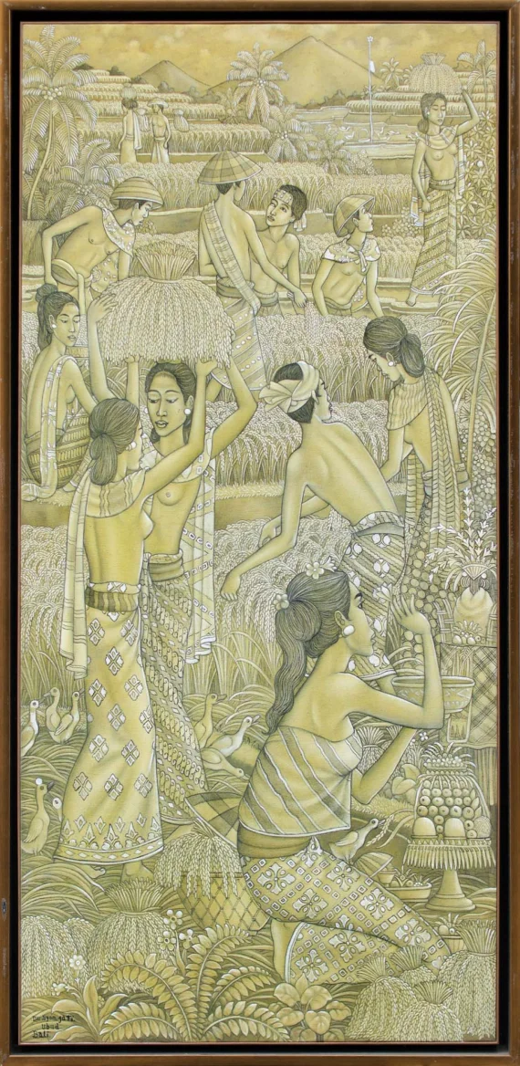 I Dewa Nyoman Jati ~ Harvest (Panen) | GLOBAL AUCTION