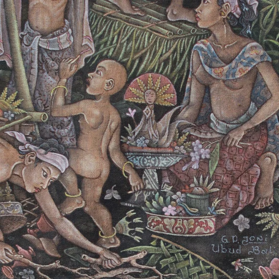 I Gusti Putu Joni ~ Ceremonial Preparations (Persiapan Upacara) | GLOBAL AUCTION