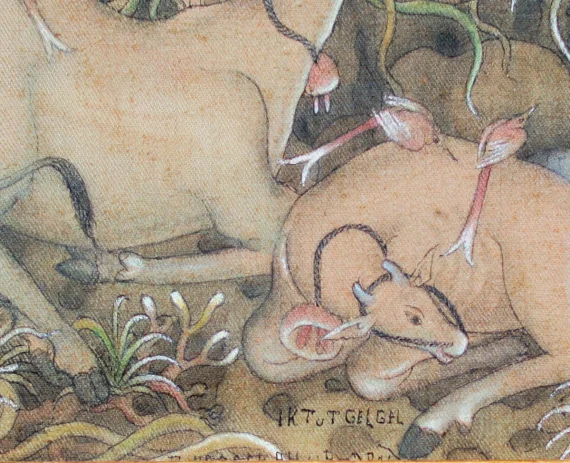 I Ketut Gelgel ~ Cattle Family (Keluarga Sapi) | GLOBAL AUCTION