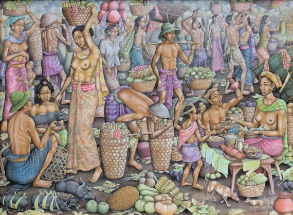 I Wayan Dolik ~ Fruit Market (Pasar Buah) | GLOBAL AUCTION