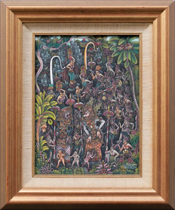 Ida Bagus Putu Padma ~ The Story Of Barong Landung | GLOBAL AUCTION