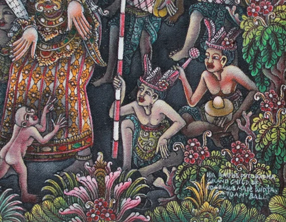 Ida Bagus Putu Padma ~ The Story Of Barong Landung | GLOBAL AUCTION
