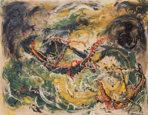 Affandi Koesoema - Kusamba Boat (Perahu Kusamba)