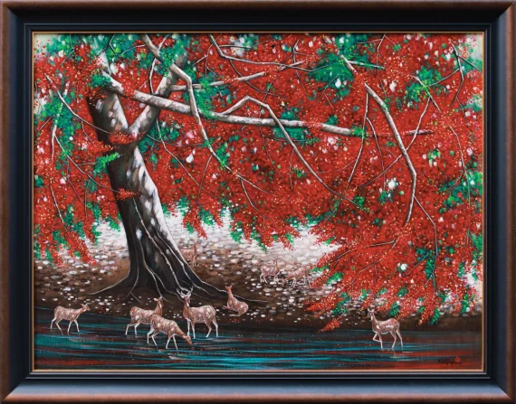 Tio Tjay ~ Deer Herd | GLOBAL AUCTION