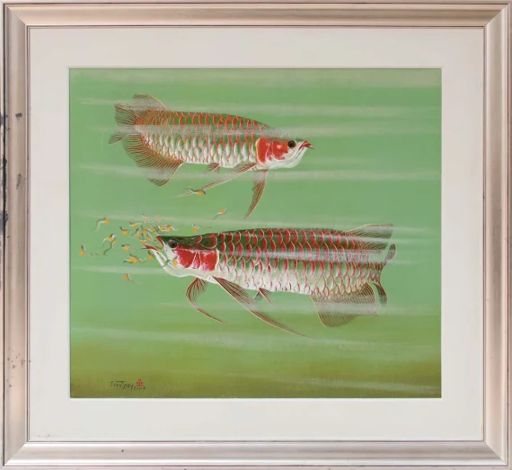 Tio Tjay ~ A Pair Of Arowana | GLOBAL AUCTION