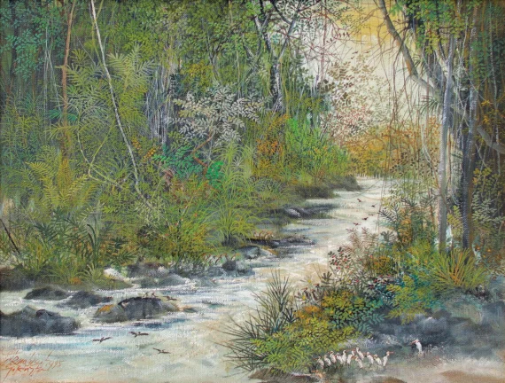 Idran Yusuf ~ A Small River In The Forest (Sungai Kecil Di Hutan) | GLOBAL AUCTION