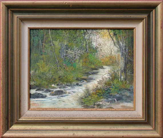 Idran Yusuf ~ A Small River In The Forest (Sungai Kecil Di Hutan) | GLOBAL AUCTION