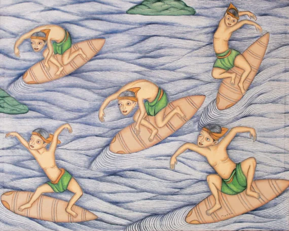 I Dewa Putu Mokoh ~ Lord Vishnu (Dewa Wisnu) | GLOBAL AUCTION
