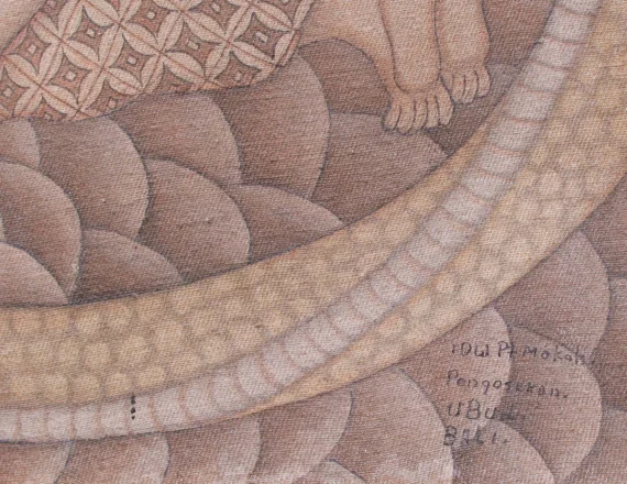 I Dewa Putu Mokoh ~ Lord Vishnu (Dewa Wisnu) | GLOBAL AUCTION