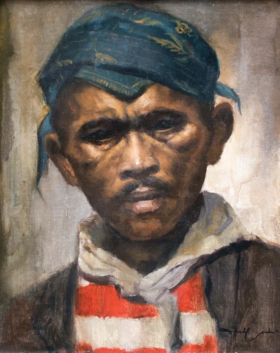 Dullah ~ Portrait Of Madurese Man | GLOBAL AUCTION