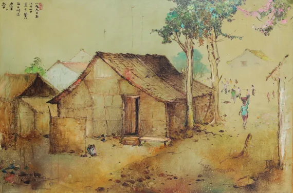 Tatang Koentjoro ~ Semarang Village (Kampung Semarang) | GLOBAL AUCTION