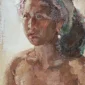 Lee Man Fong ~ Portrait Of An Indonesian Girl | GLOBAL AUCTION