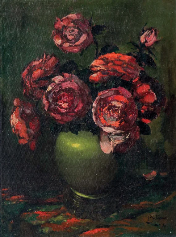 Tatang Koentjoro ~ Red Roses (Bunga Mawar Merah) | GLOBAL AUCTION