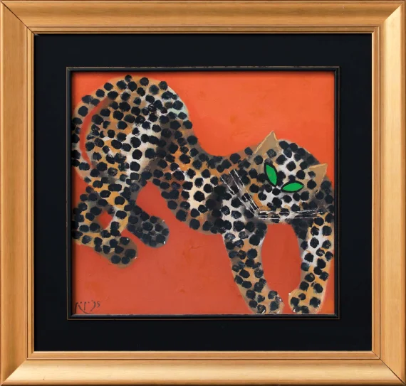 Popo Iskandar ~ Young Leopard | GLOBAL AUCTION