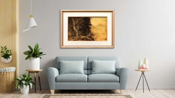 Lee Man Fong ~ Spring Landscape In Jakarta (Pemandangan Musim Semi Di Jakarta) | GLOBAL AUCTION