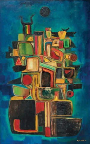 Fadjar Sidik - Form Of Composition (Komposisi Bidang)