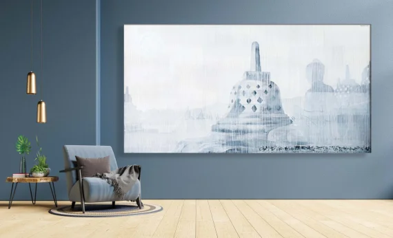 I Made Wianta ~ Borobudur and Budha (Run for Manhattan Series) | GLOBAL AUCTION