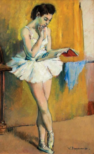 Willem Dooijewaard - Ballet Dancer (Penari Balet)