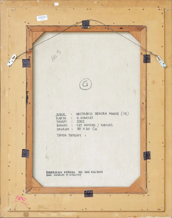 Widayat ~ Magical Decorative Abstraction (Abstraksi Dekora Magis) | GLOBAL AUCTION