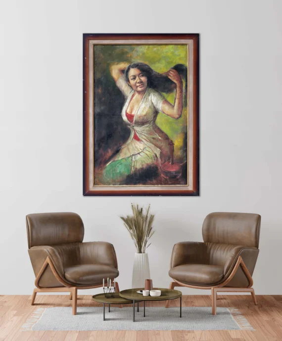 Trubus Sudarsono ~ Woman And Jar (Wanita Dan Kendi) | GLOBAL AUCTION