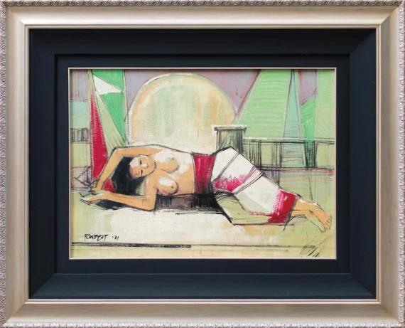 Roedyat Martadiredja ~ Lying Down (Berbaring) | GLOBAL AUCTION
