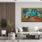 Hendra Gunawan ~ Three Women And Flowers (Tiga Wanita Dan Bunga) | GLOBAL AUCTION