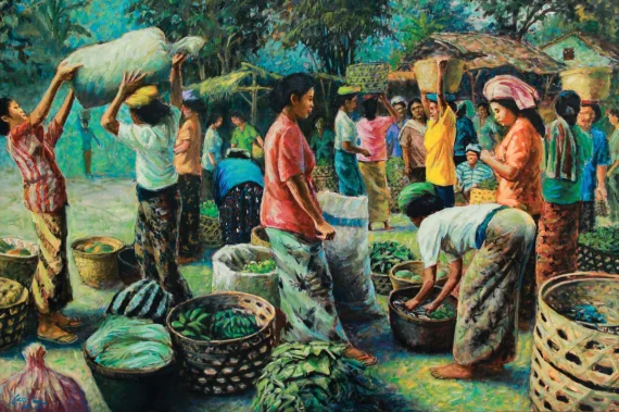 Lim Wasim ~ Market (Pasar) | GLOBAL AUCTION