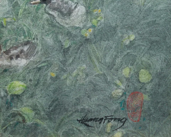 Huang Fong ~ A Flock Of Ducks (Sekelompok Bebek) | GLOBAL AUCTION