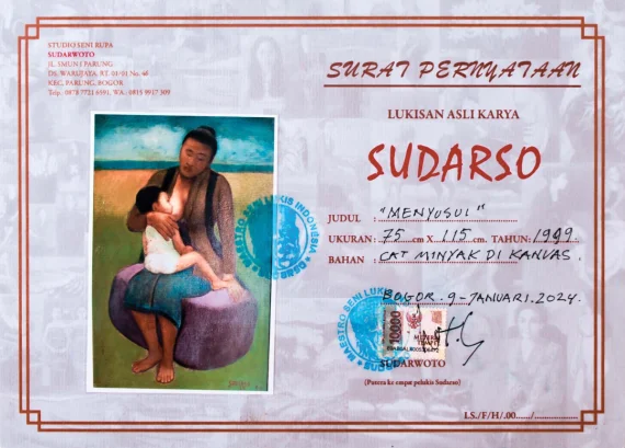 Sudarso ~ Breastfeeding (Menyusui) | GLOBAL AUCTION