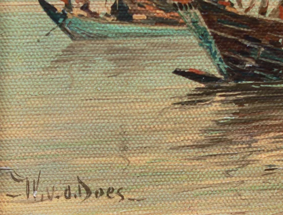 Willem Van Der Does ~ Fisherman's Boat (Kapal Nelayan) | GLOBAL AUCTION