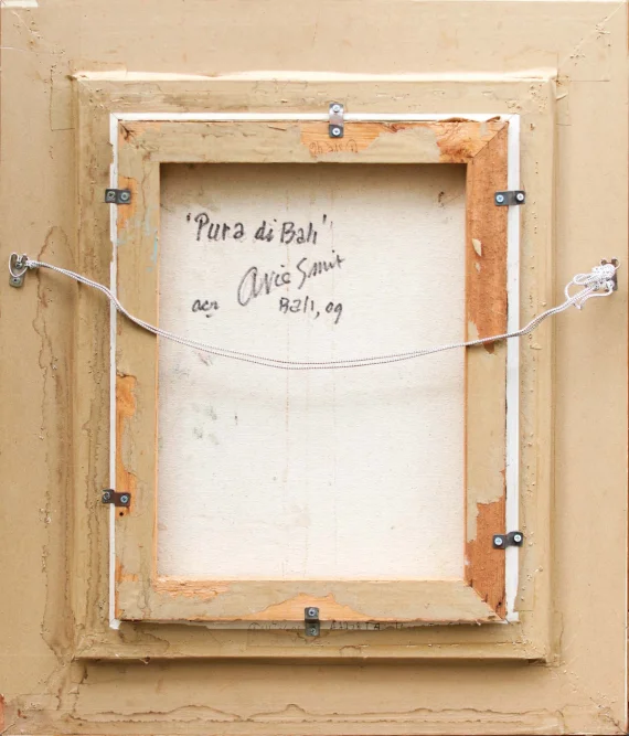 Arie Smit ~ Temple In Bali (Pura Di Bali) | GLOBAL AUCTION