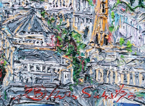 Jb Iwan Sulistyo ~ Eiffel And Seine River | GLOBAL AUCTION