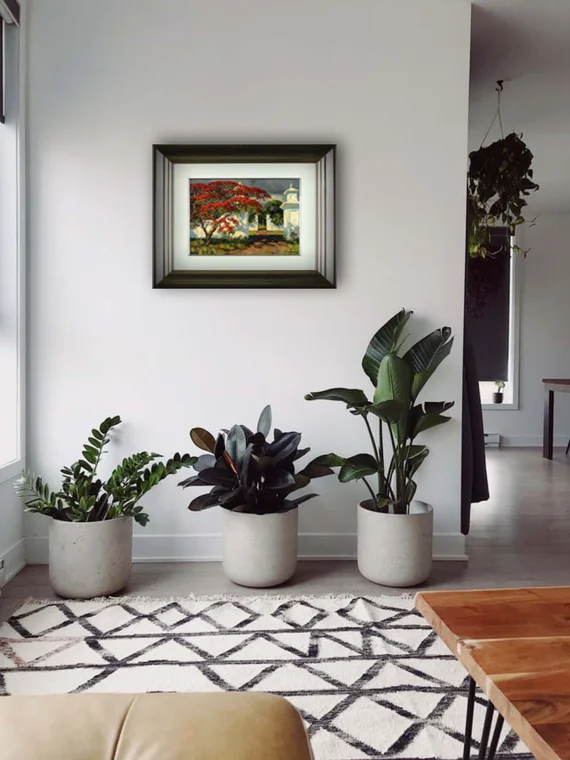 Carel Lodewijk Dake Jr ~ Flamboyant At The Entrance Of The Gate | GLOBAL AUCTION