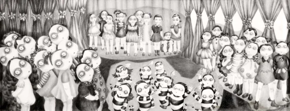 Sekar Jatiningrum ~ Watching A Children's Play (Nonton Drama Anak-anak) | GLOBAL AUCTION