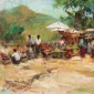 Chris Suharso ~ Market Scene | GLOBAL AUCTION