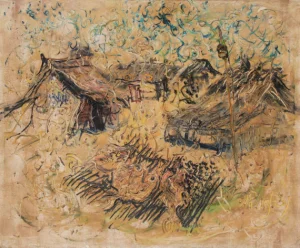 Affandi Koesoema - Fish Drying
