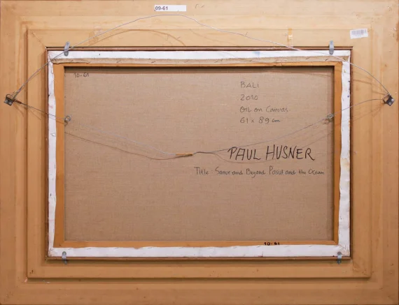 Paul Husner ~ Sanur And Beyond: Pasut And The Ocean (Sanur Dan Di Luarnya: Pasut Dan Samudera) | GLOBAL AUCTION