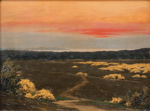 Willem Van Der Does ~ View At Dusk | GLOBAL AUCTION
