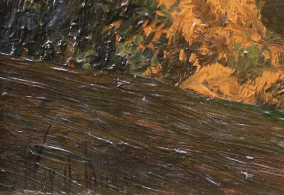 Willem Van Der Does ~ View At Dusk | GLOBAL AUCTION