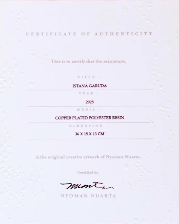 I Nyoman Nuarta ~ Garuda Palace (Istana Garuda) | GLOBAL AUCTION